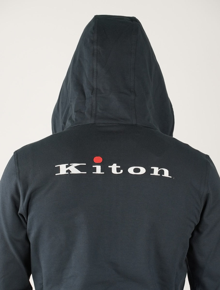 Kiton Blue Cotton Ea Tracksuit