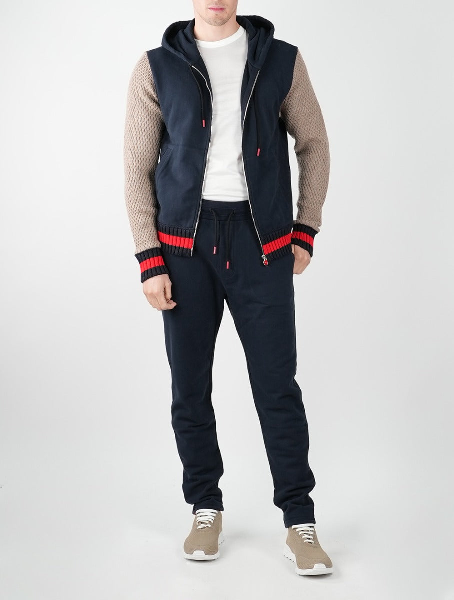 Kiton Multicolor Cotton Tracksuit