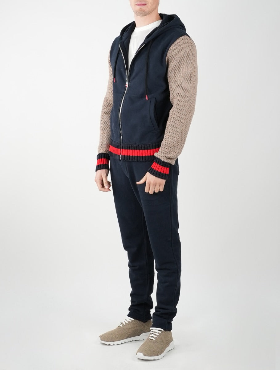 Kiton Multicolor Cotton Tracksuit