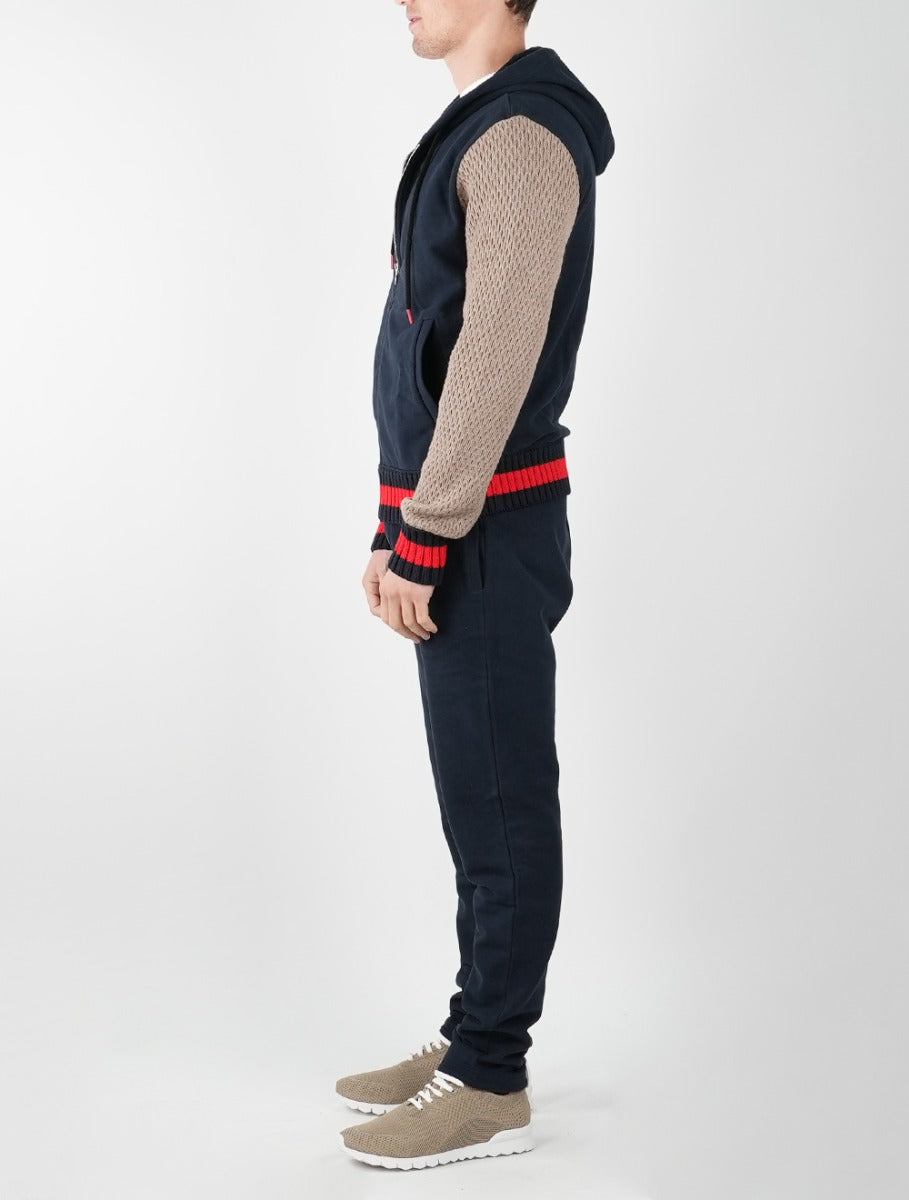 Kiton Multicolor Cotton Tracksuit