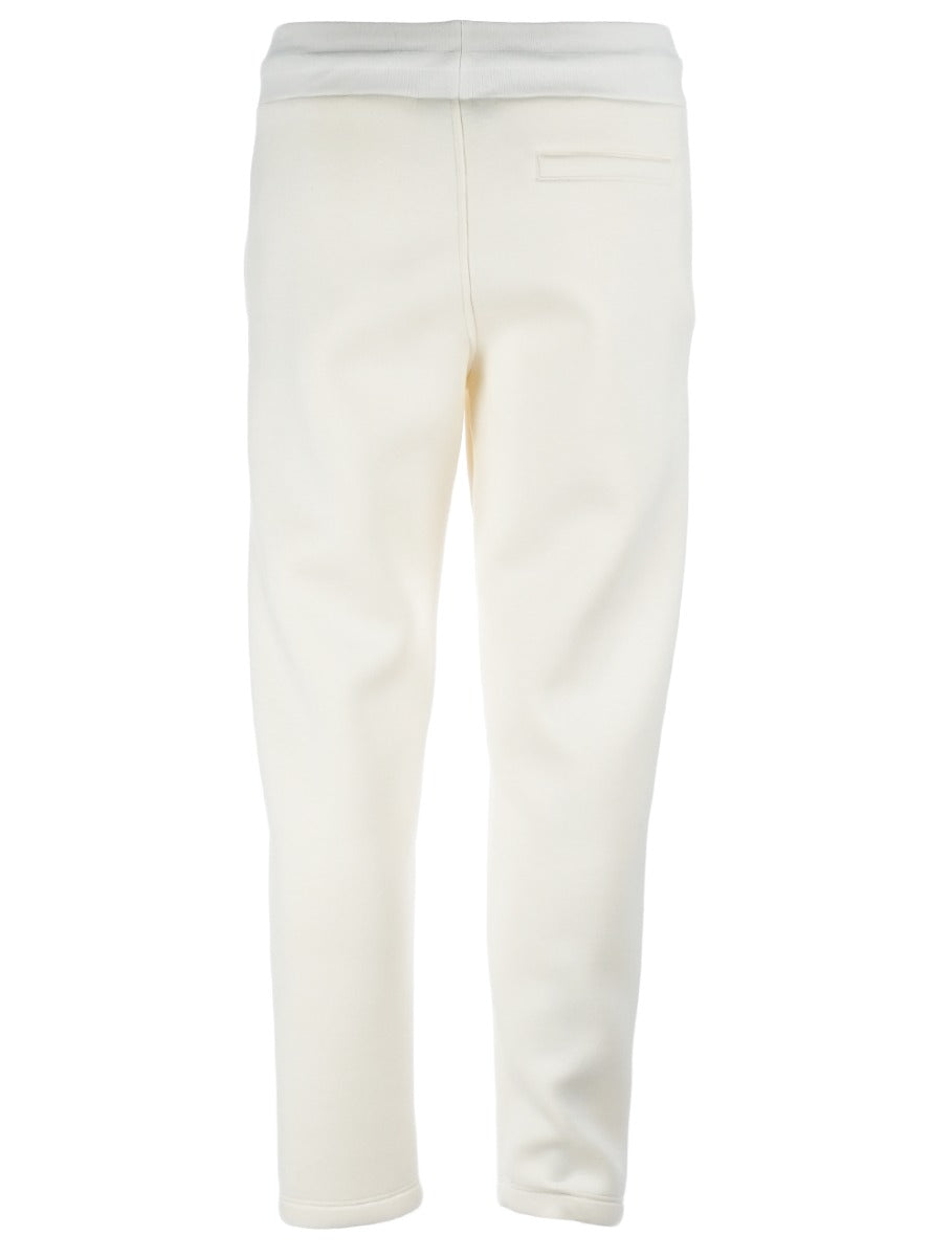 KNT Kiton White Viscose Ea Pants