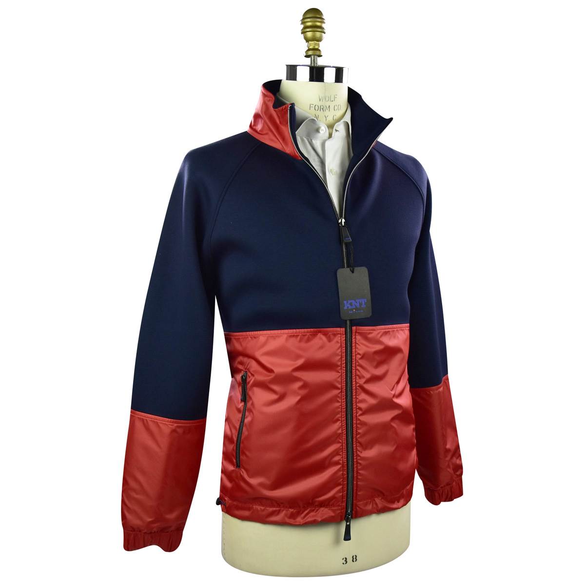 KNT KITON Red Blue Viscose Ea Tracksuit