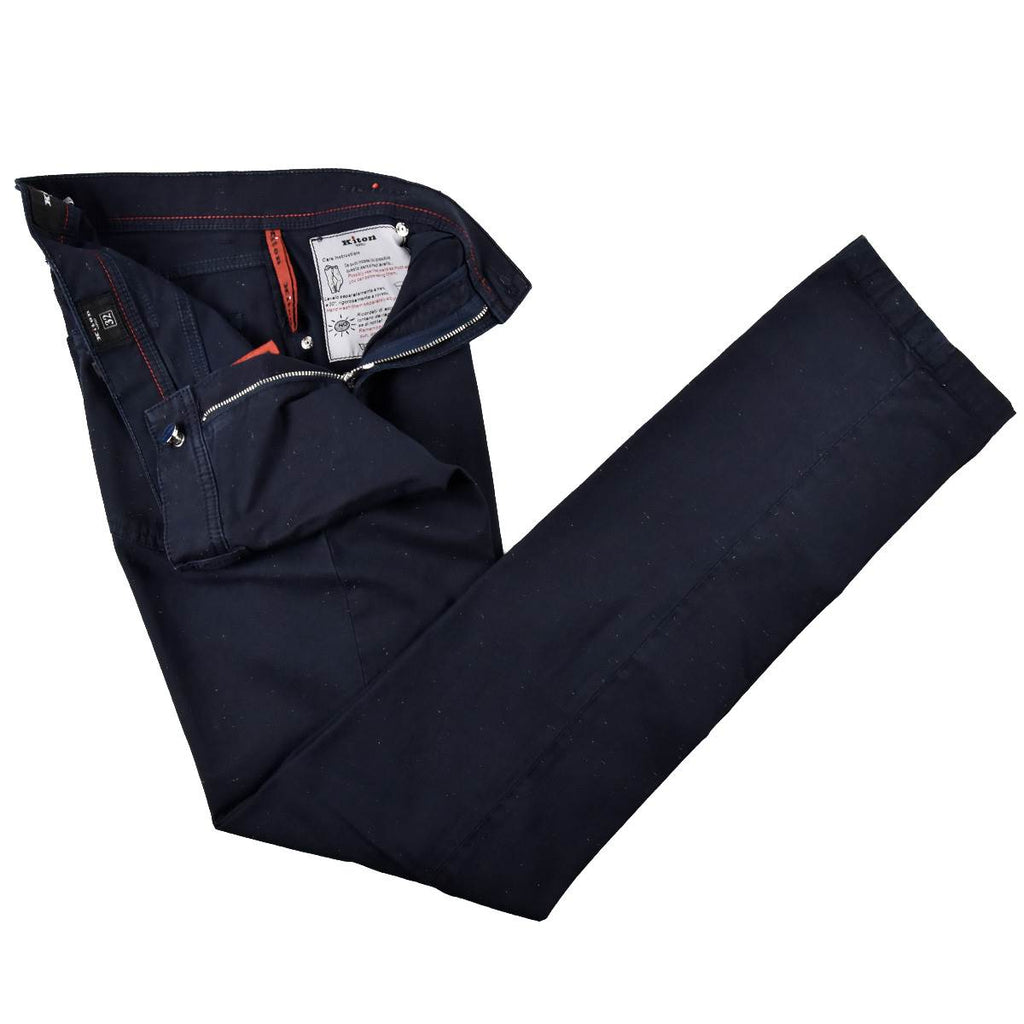 Kiton KITON Dark Blue Cotton Ea Jeans UPNJS Dark Blue 001