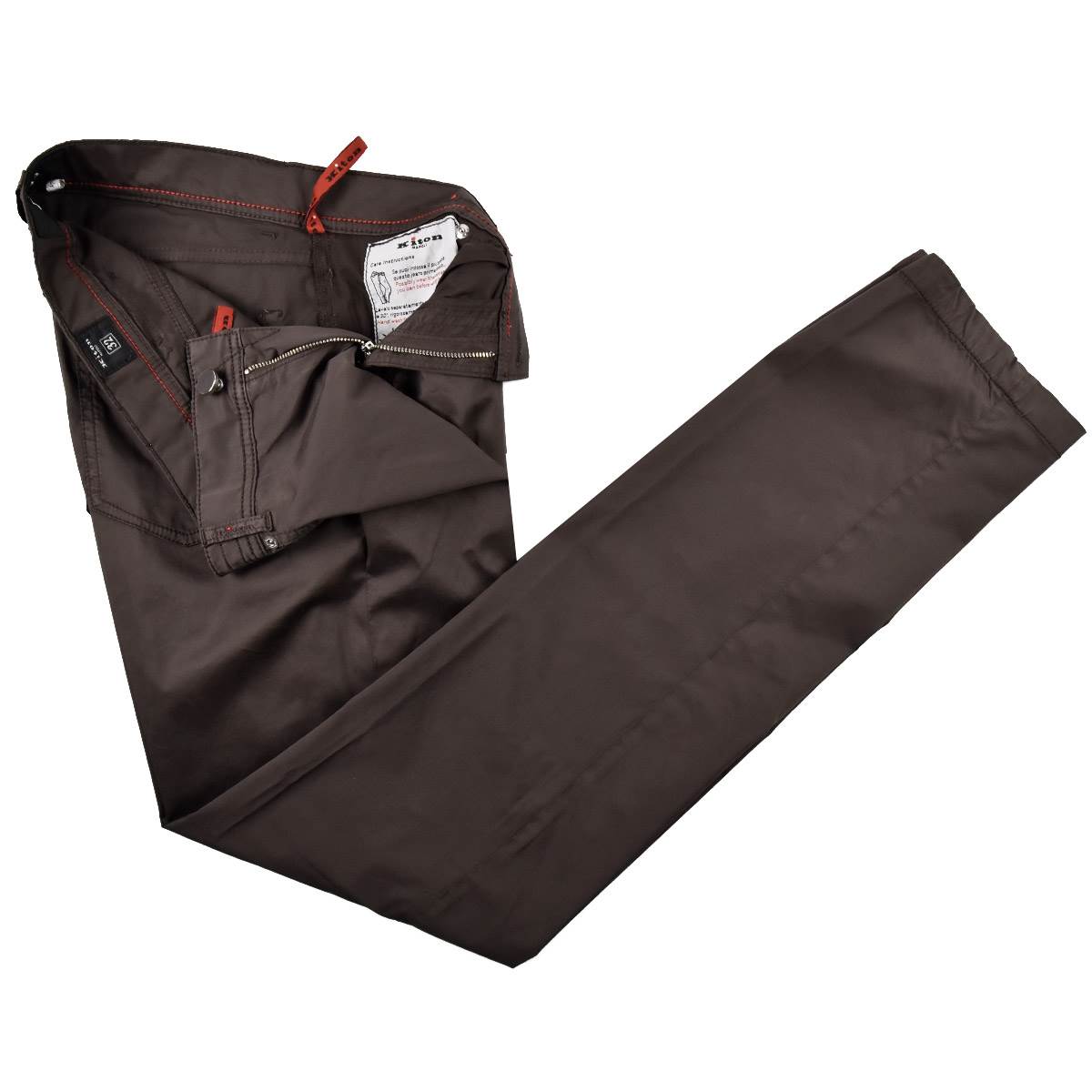 Kiton KITON Brown Cotton Ea Jeans Brown 001