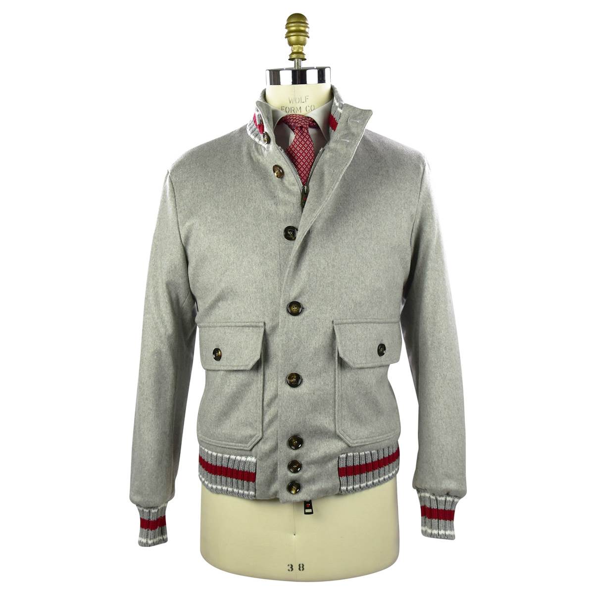 Kired KIRED Gray Cashmere Coat Tici Gray 000