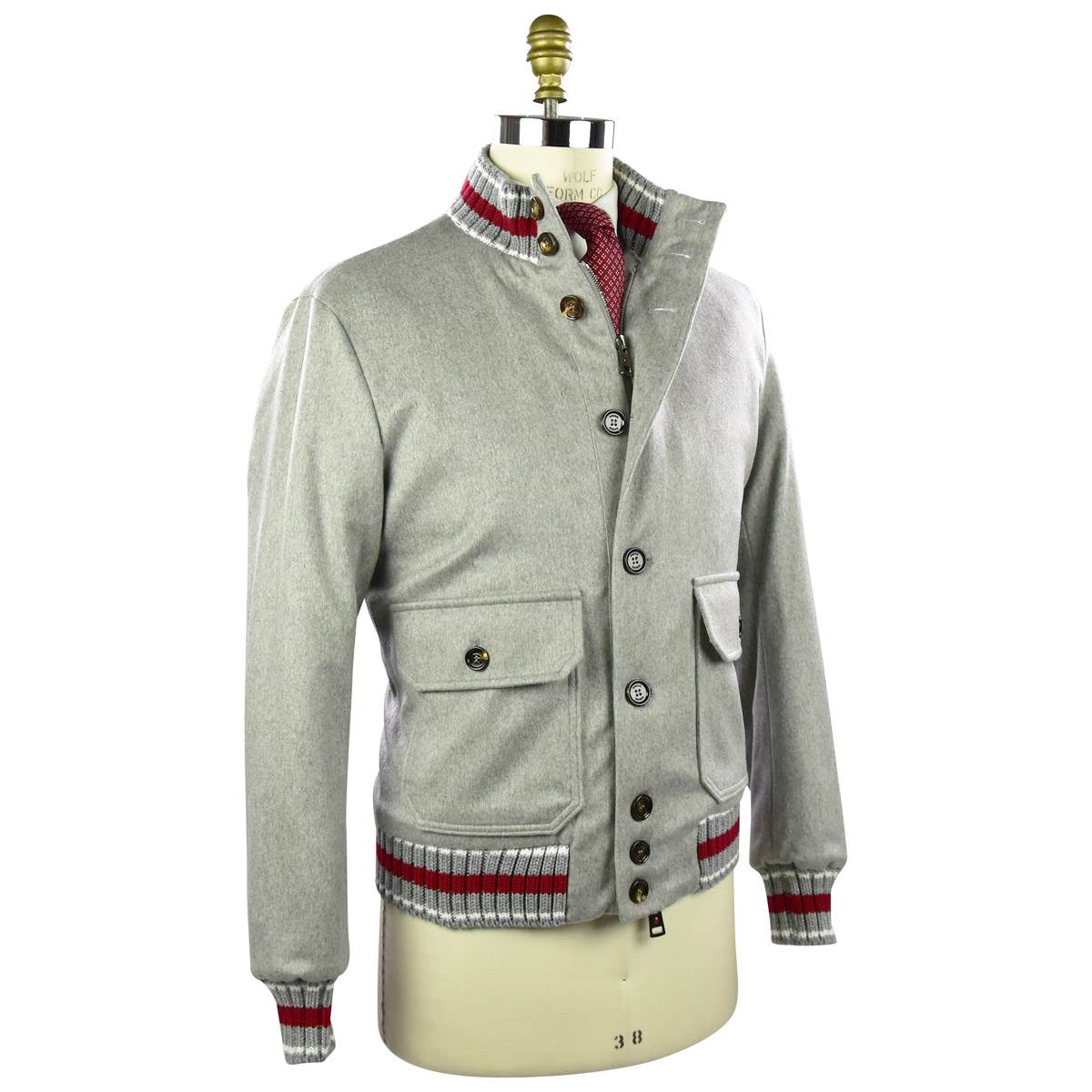 Kired KIRED Gray Cashmere Coat Tici Gray 001