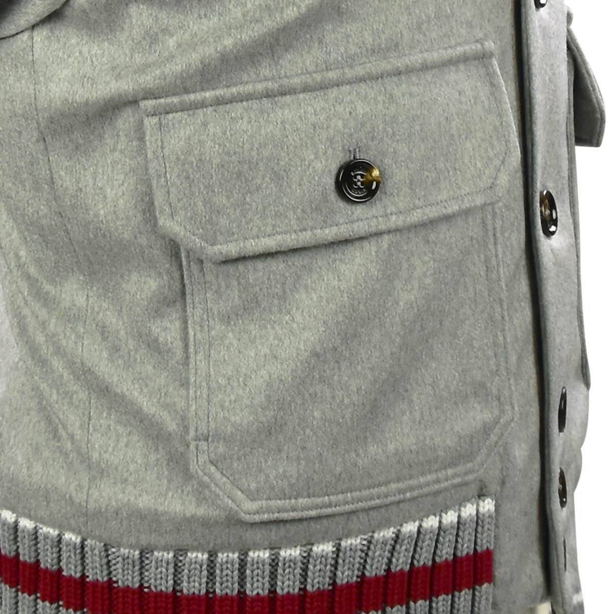 KIRED Gray Cashmere Coat Tici