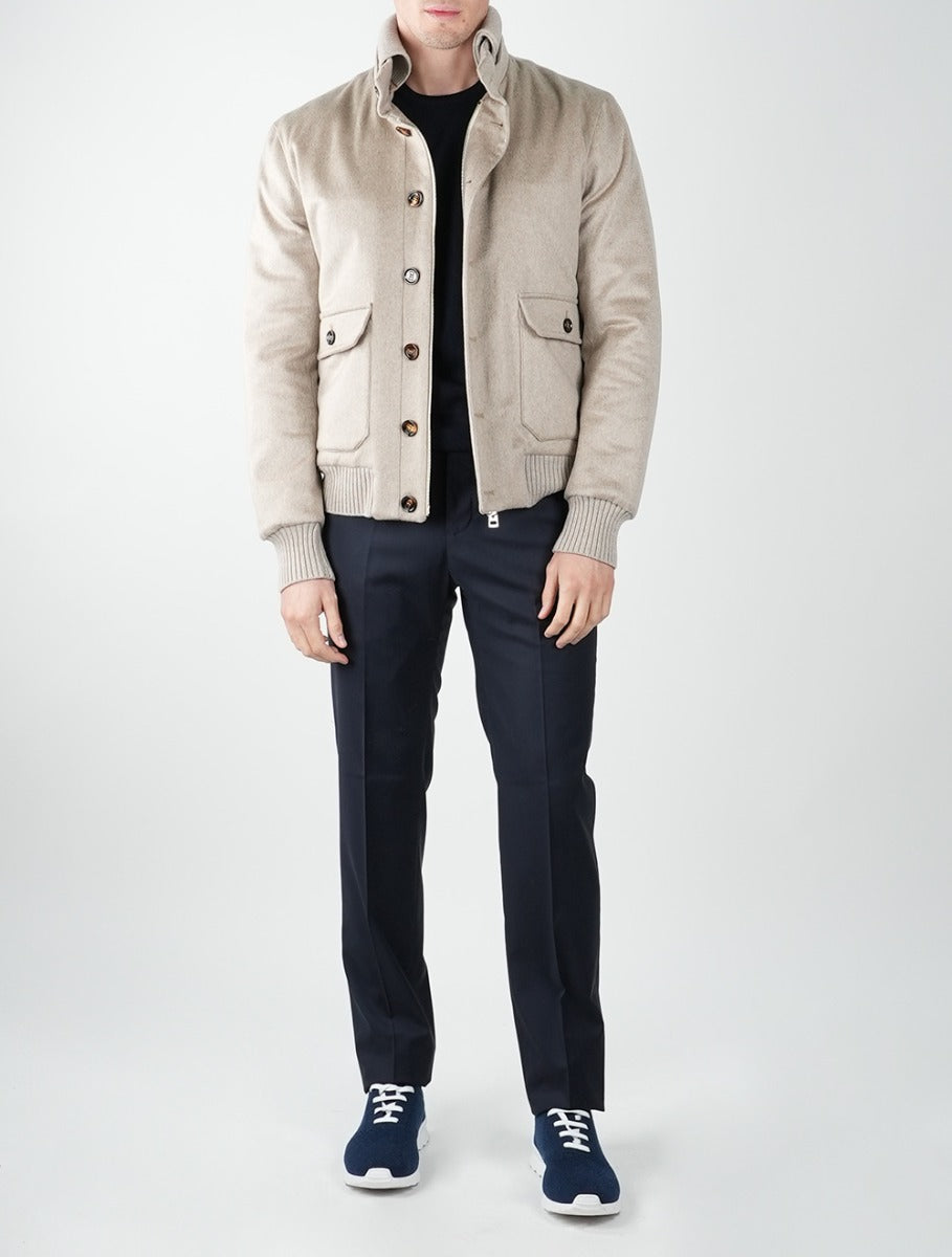 Kired Beige Cashmere Coat