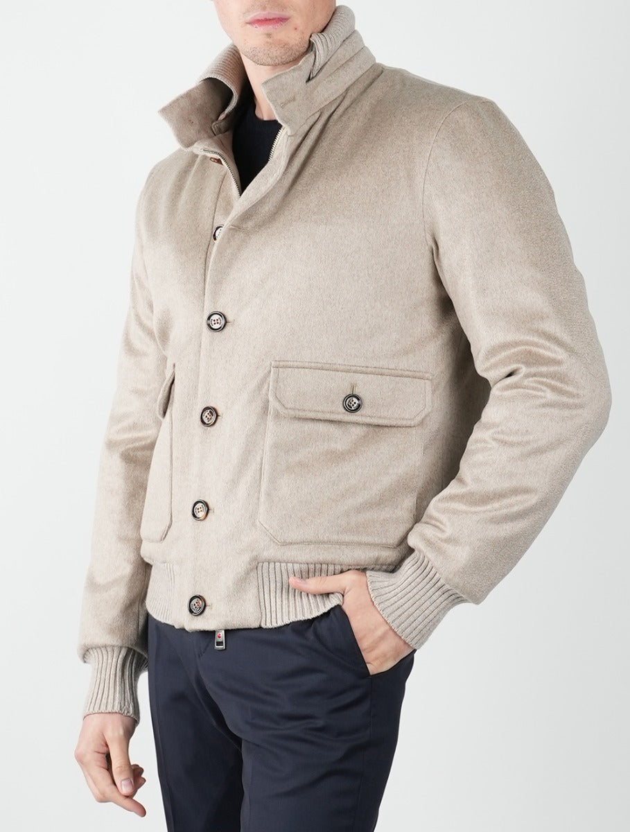 Kired Beige Cashmere Coat
