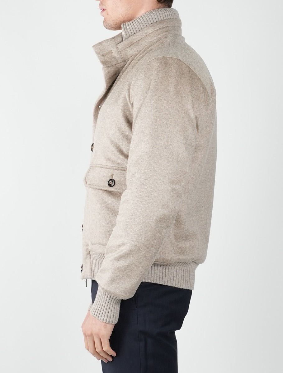 Kired Beige Cashmere Coat