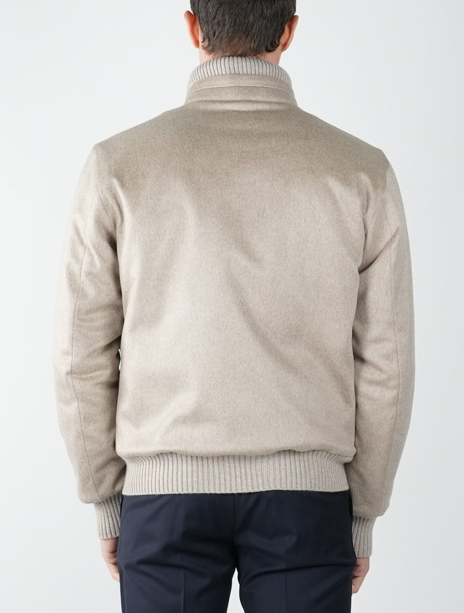Kired Beige Cashmere Coat