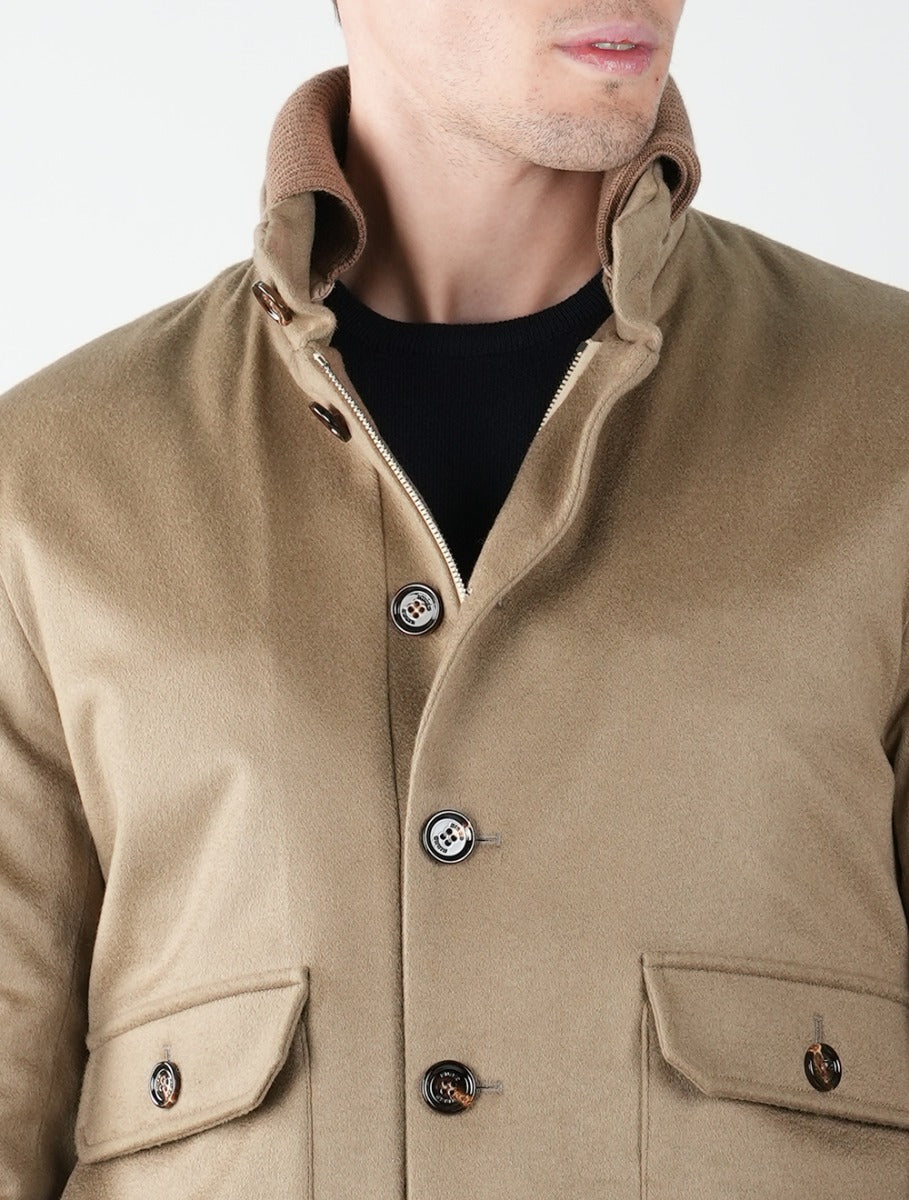 Kired Brown Cashmere Coat