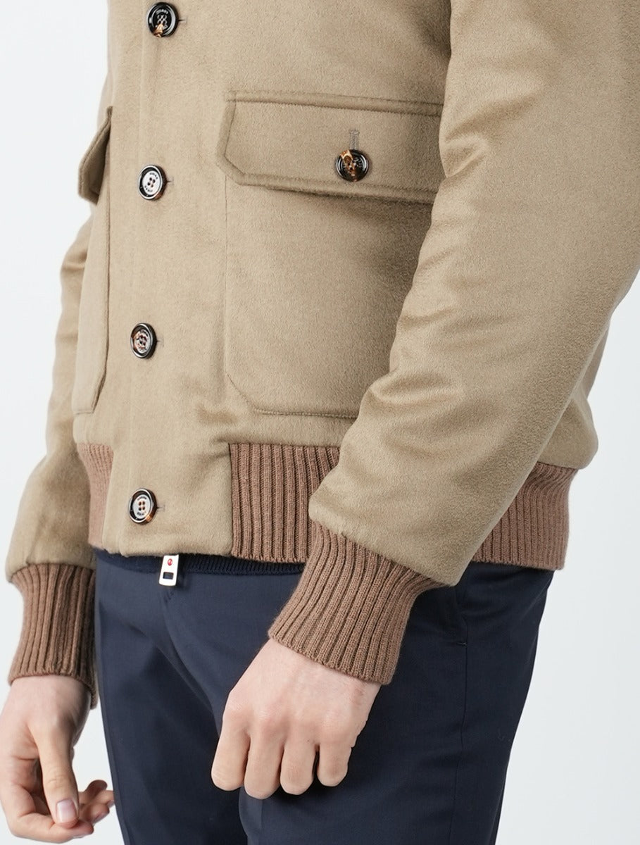 Kired Brown Cashmere Coat