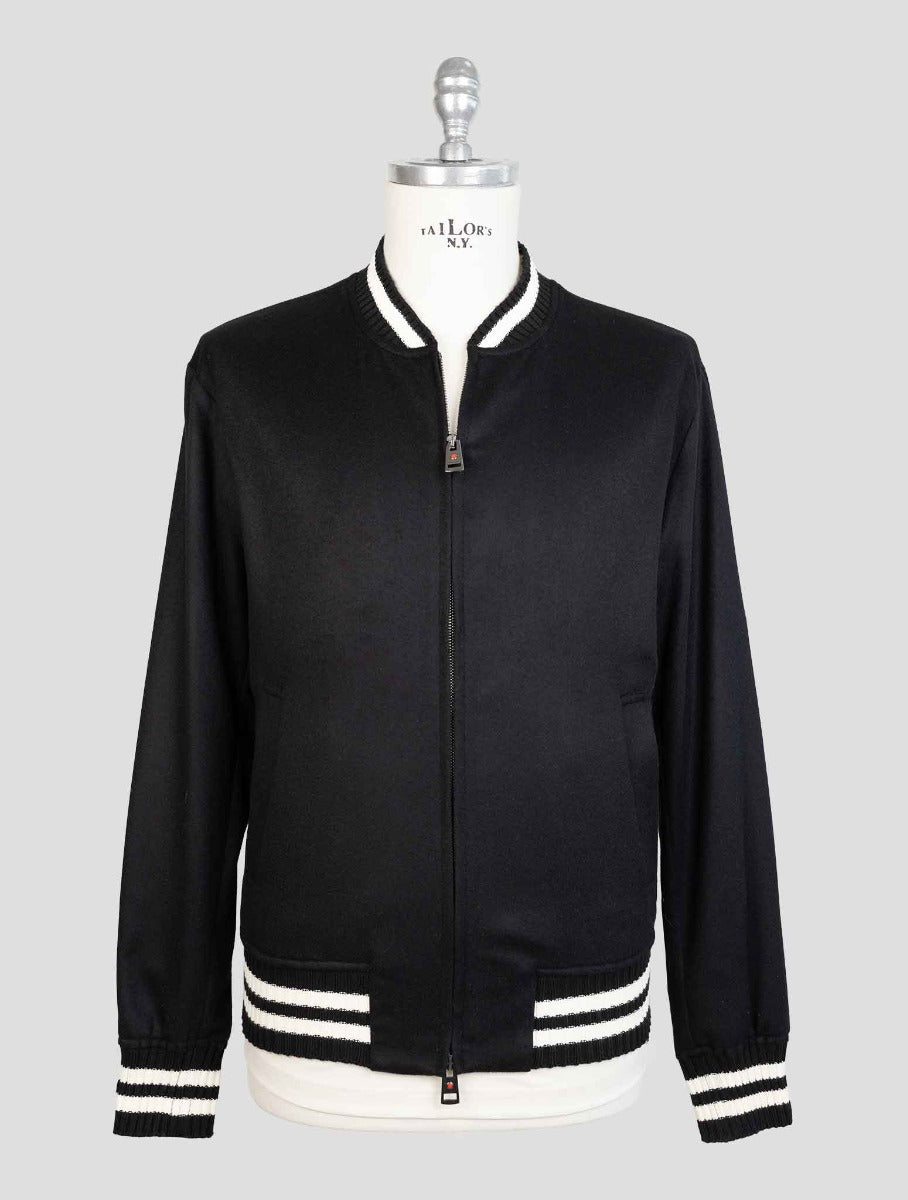 Kired Black Cashmere Coat