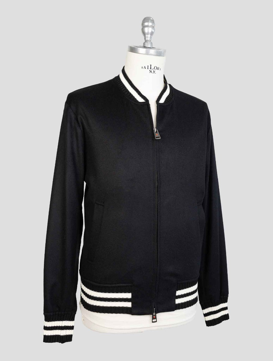Kired Black Cashmere Coat