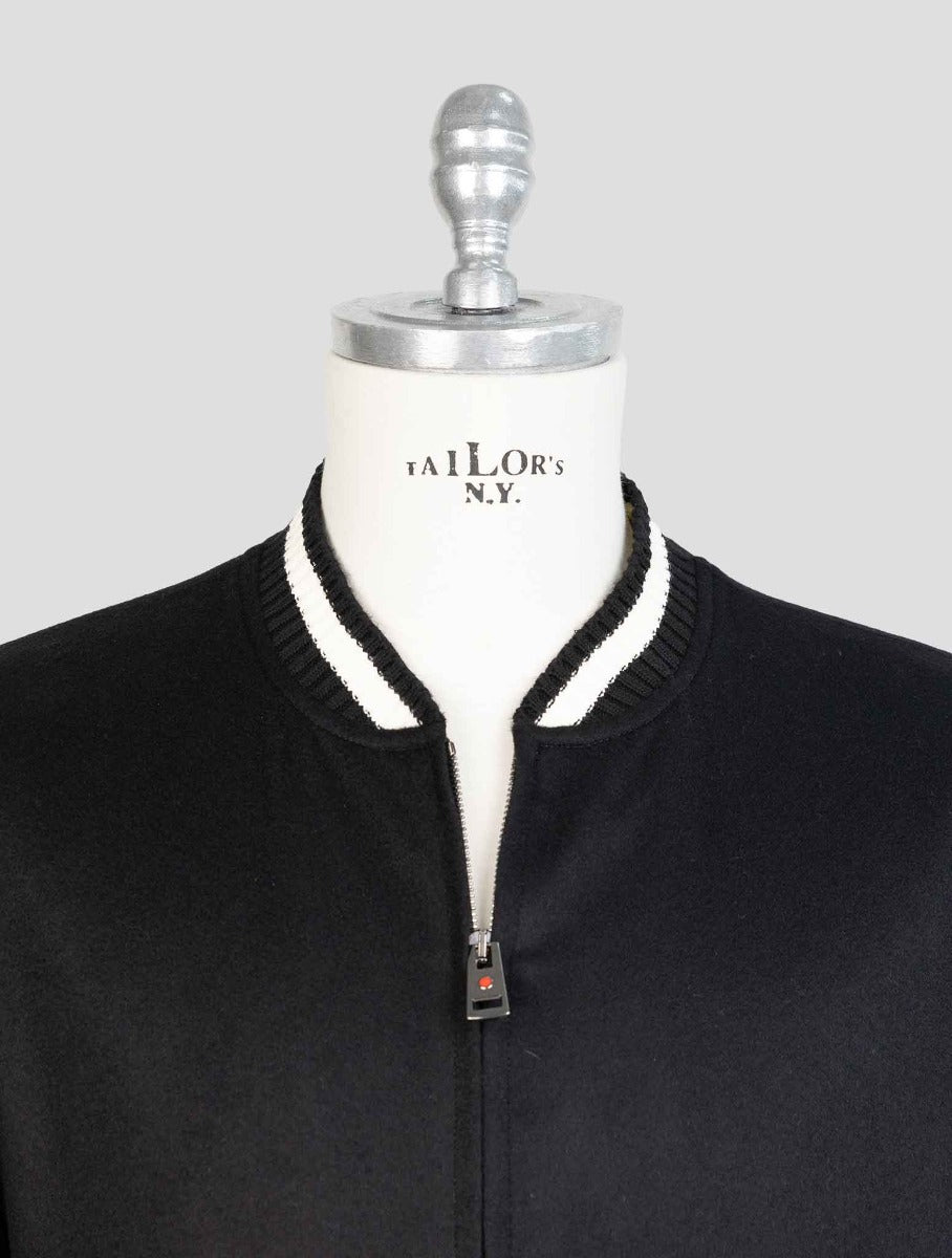 Kired Black Cashmere Coat
