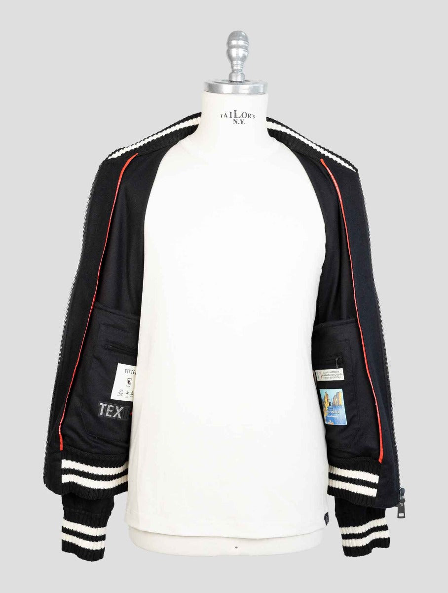 Kired Black Cashmere Coat