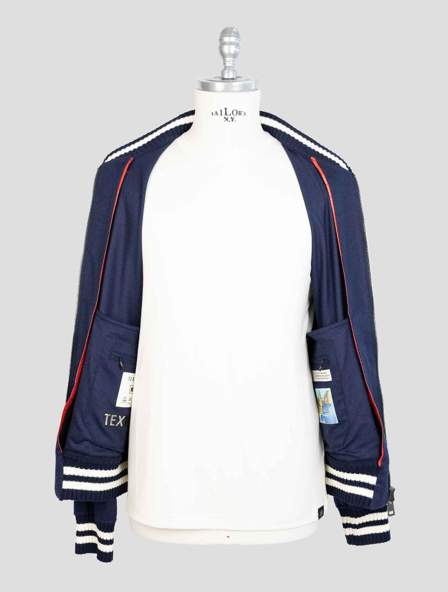 Kired Blue Cashmere Coat