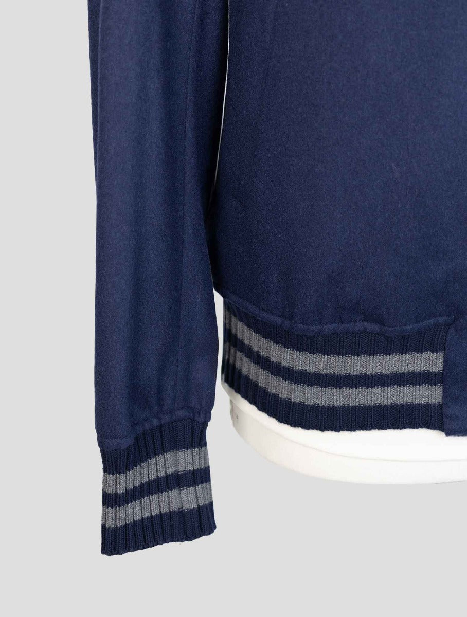 Kired Blue Cashmere Coat