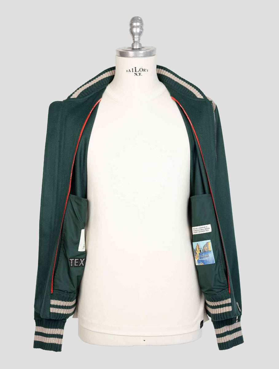 Kired Green Cashmere Coat