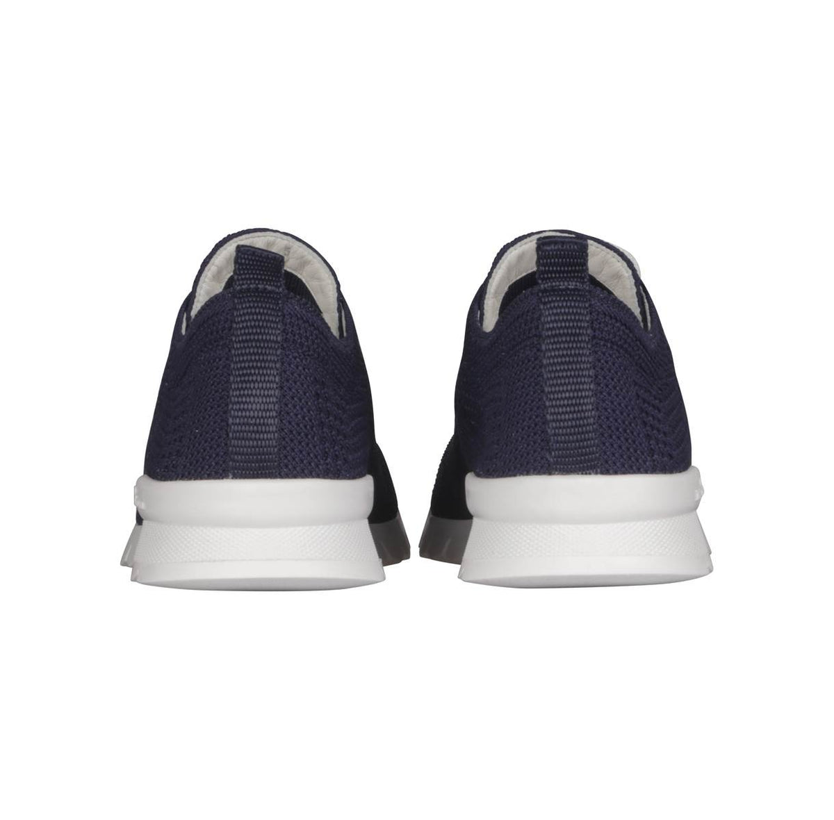 Kiton Navy Cotton Ea Sneakers FITS