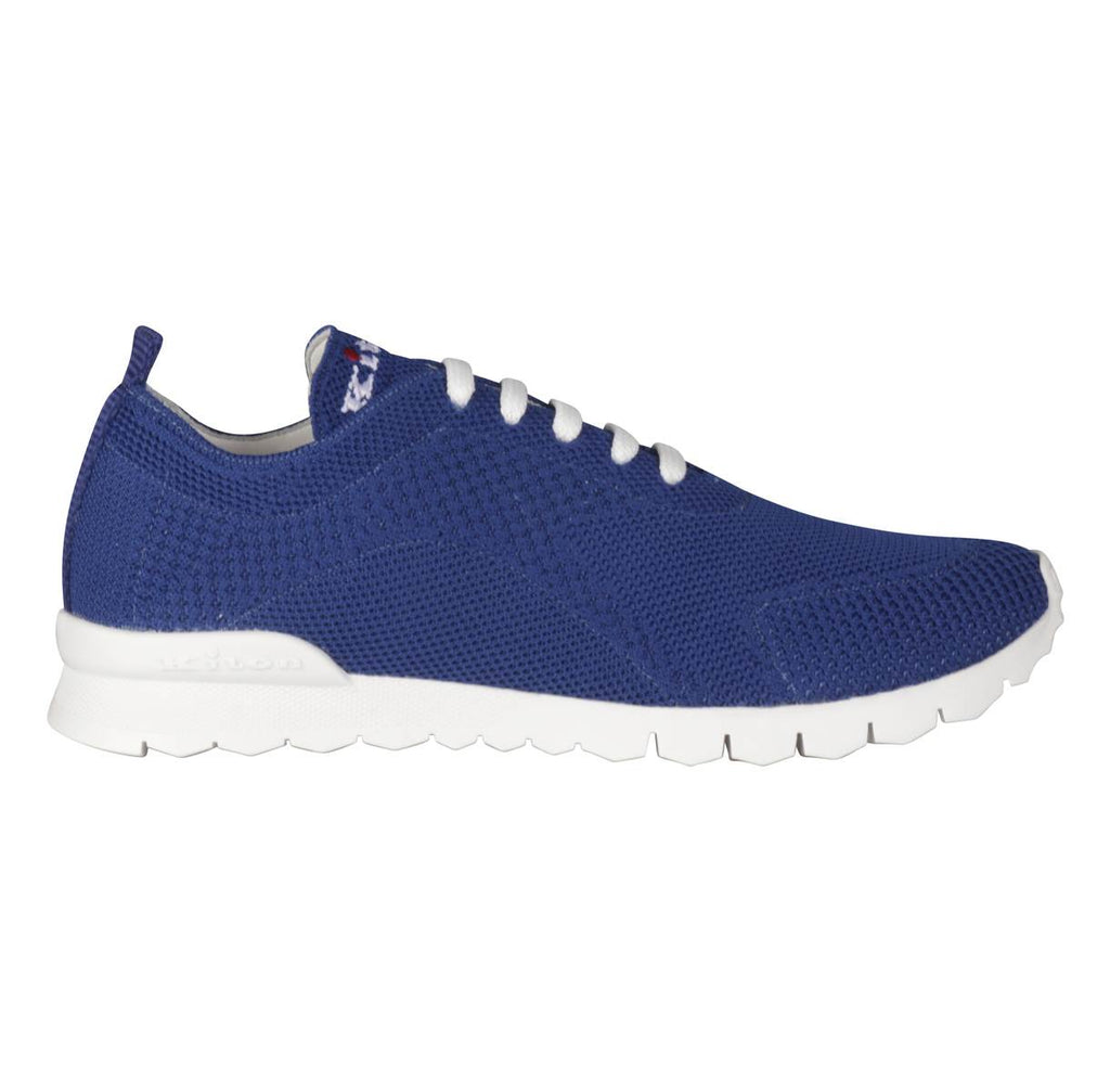 Kiton Blue Cotton Ea Sneakers FITS