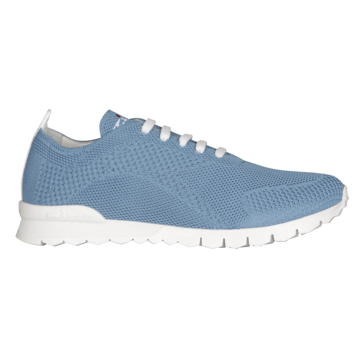 Kiton Light Blue Cotton Ea Sneakers FITS