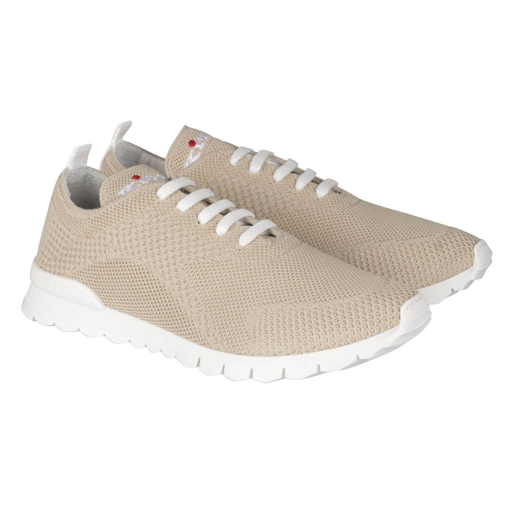Kiton Kiton Beige Cotton Ea Sneakers FITS Beige 000