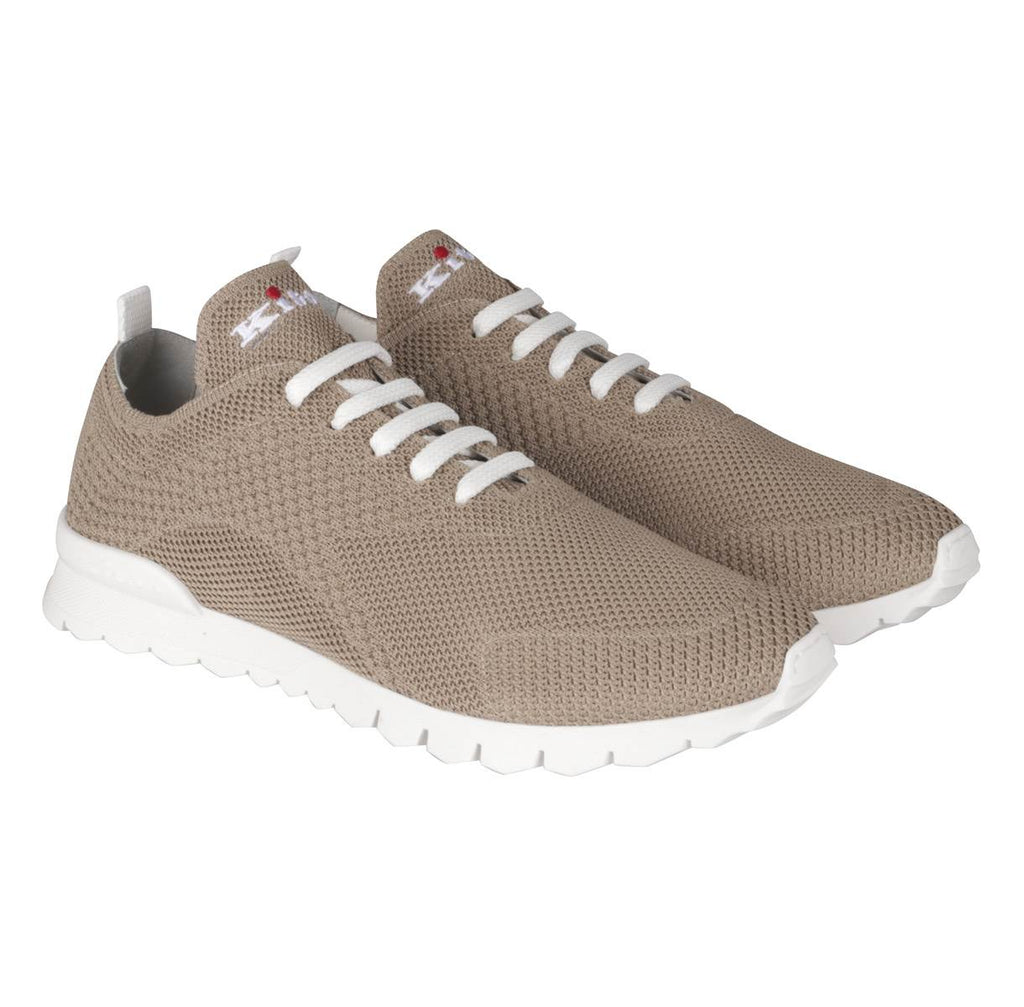 Kiton Kiton Beige Cotton Ea Sneakers FITS Beige 000