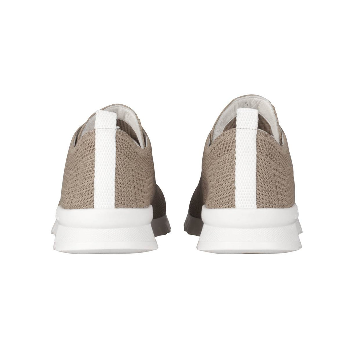 Kiton Beige Cotton Ea Sneakers FITS