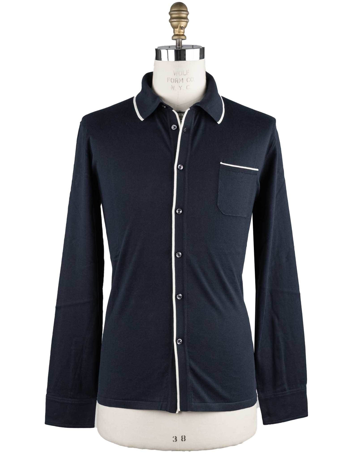 Cesare Attolini Blue Cotton Shirt