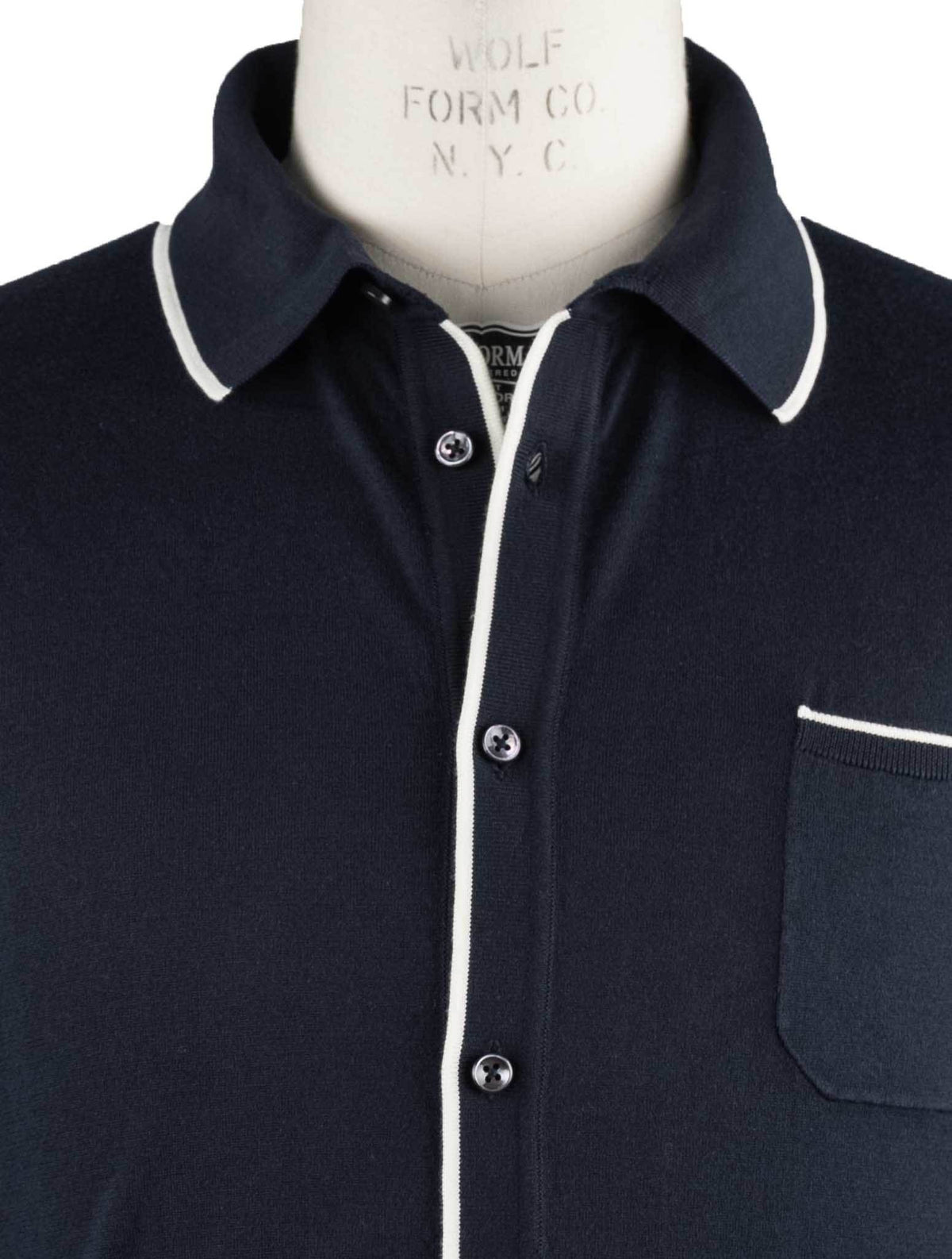 Cesare Attolini Blue Cotton Shirt