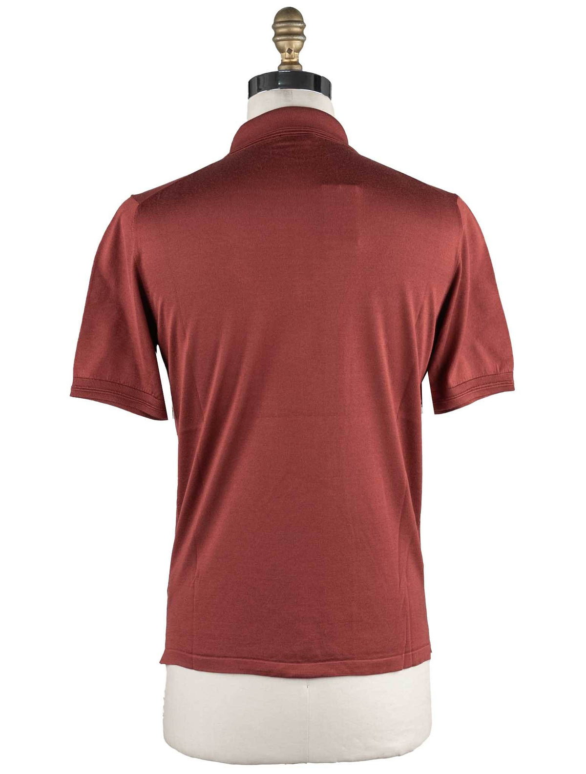 Cesare Attolini Red Silk Polo