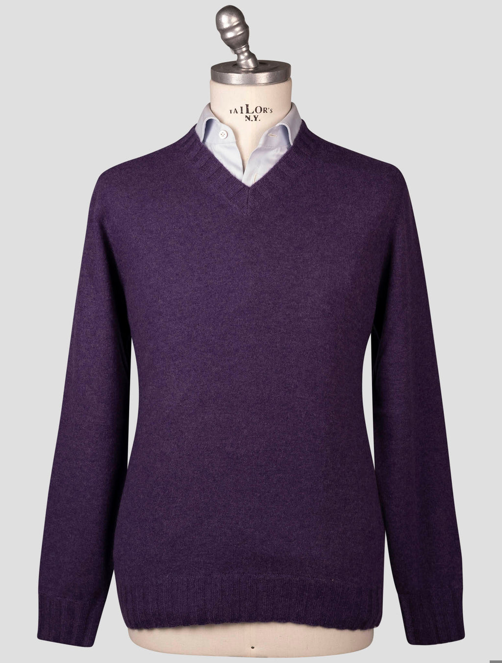 Fioroni Violet Cashmere Sweater V-neck