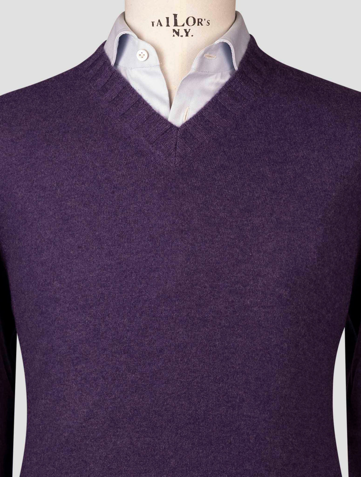 Fioroni Violet Cashmere Sweater V-neck