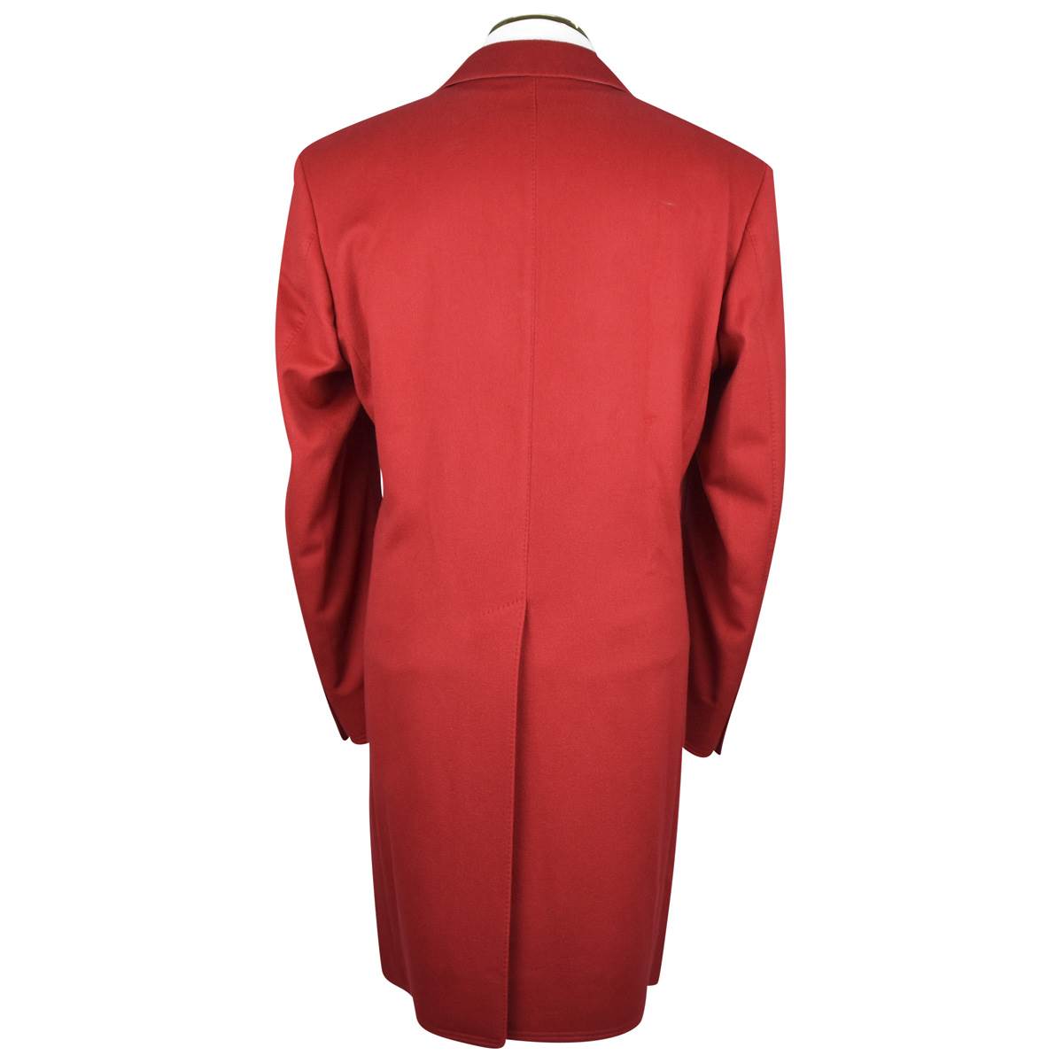 Zilli Red Cashmere Overcoat