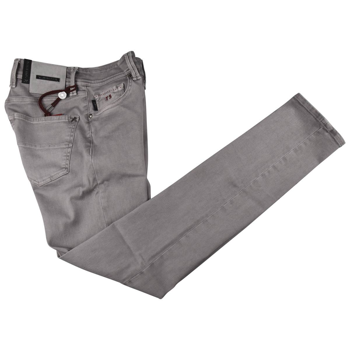 Tramarossa Tramarossa Gray Cotton Pl Ea Jeans Gray 000