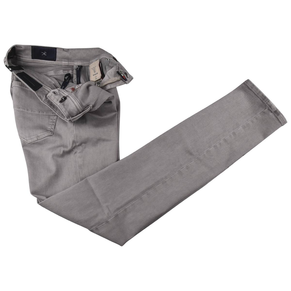 Tramarossa Tramarossa Gray Cotton Pl Ea Jeans Gray 001