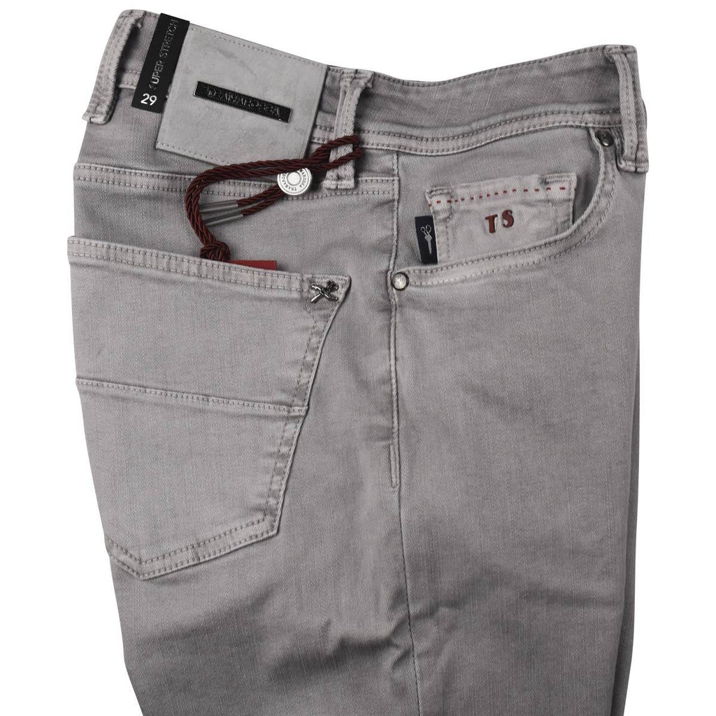 Tramarossa Gray Cotton Pl Ea Jeans