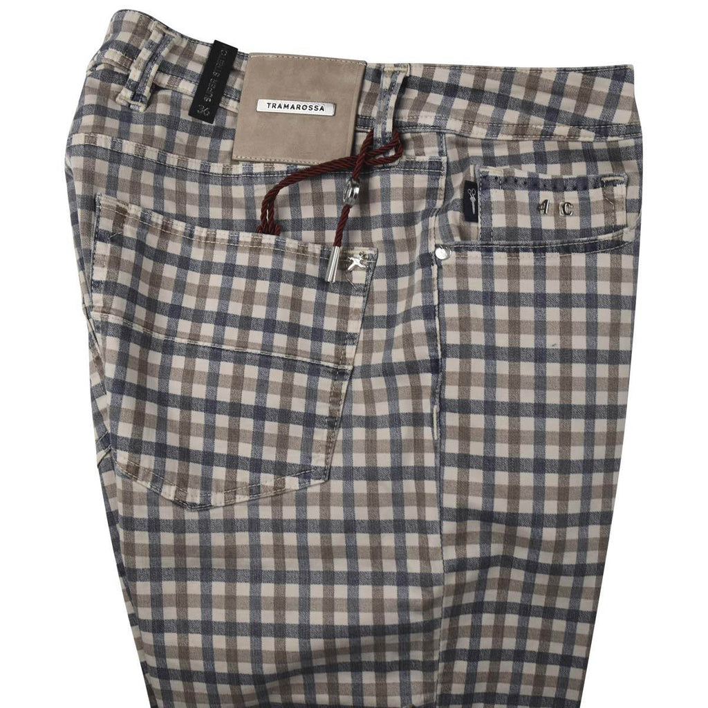 Tramarossa Multicolor Cotton Pl Ea Jeans