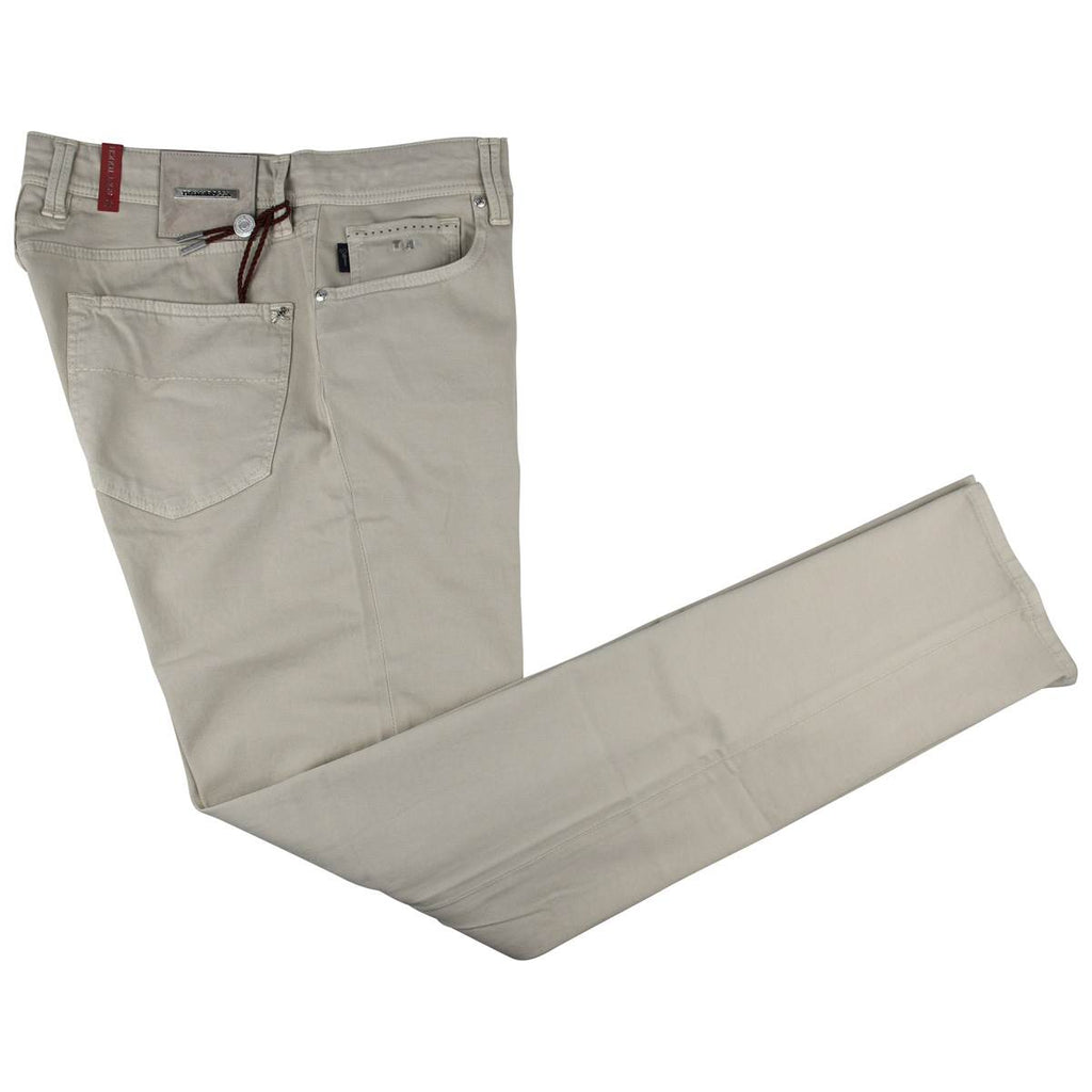 Tramarossa Tramarossa Beige Cotton Ea Jeans Beige 000