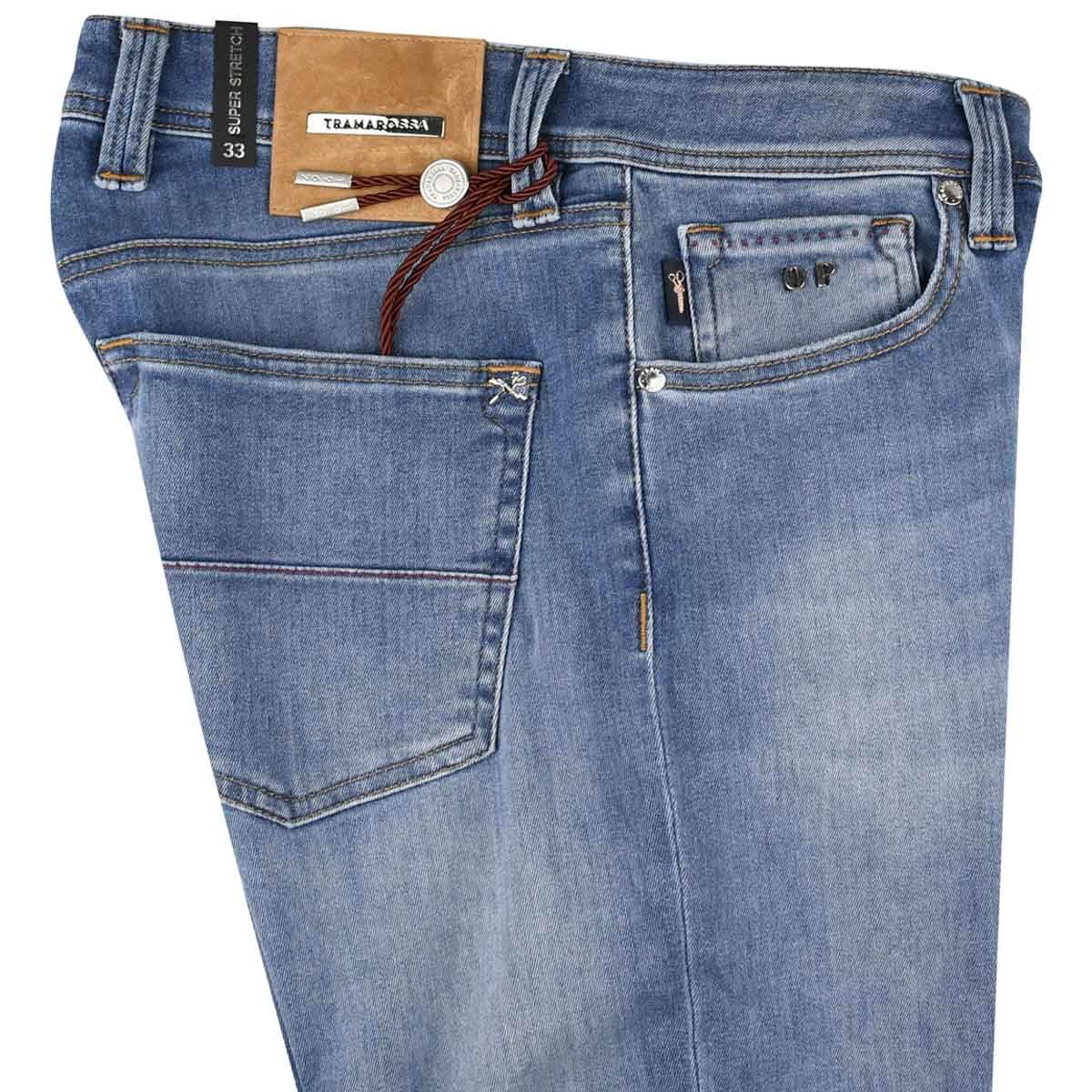 Tramarossa Light Blue Cotton Eme Ea Jeans