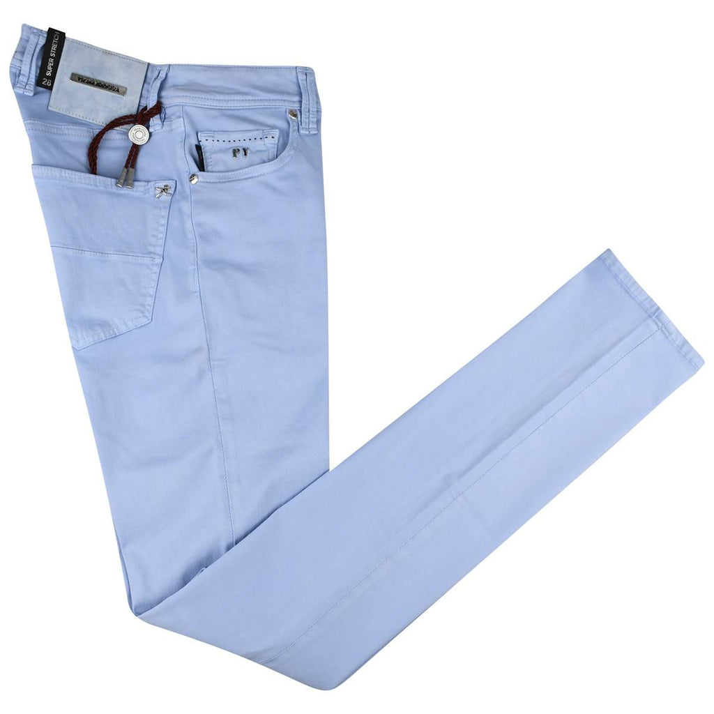 Tramarossa Tramarossa Light Blue Cotton Pl Ea Jeans Light blue 000