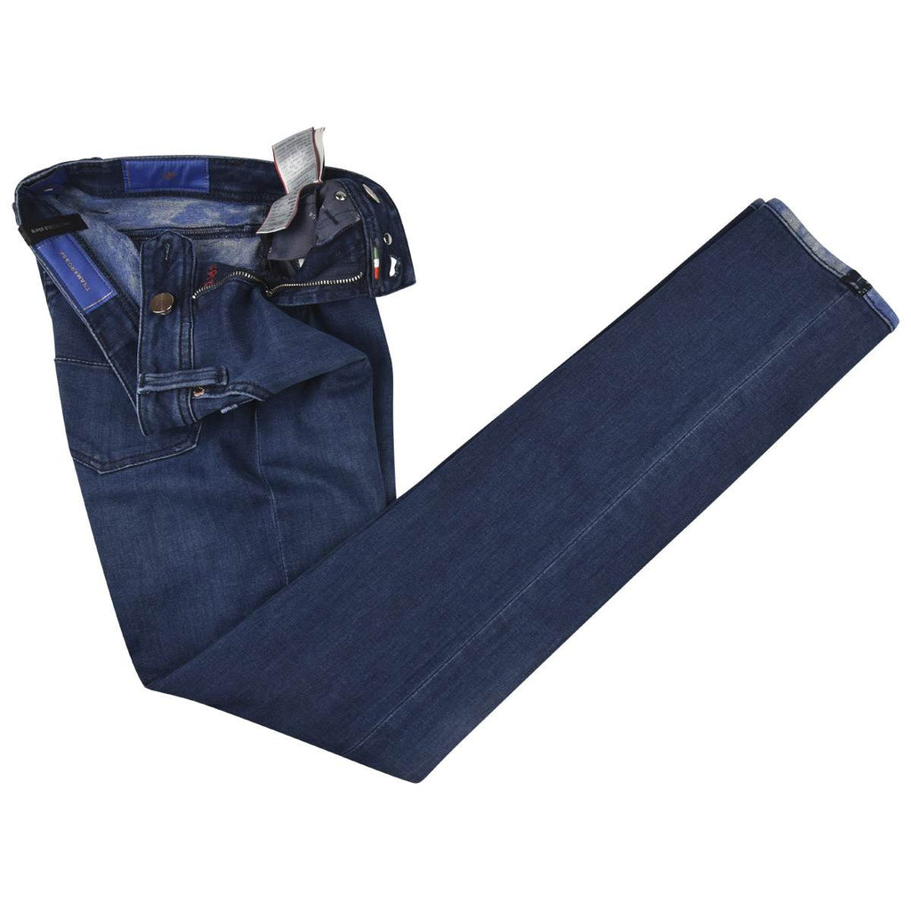 Tramarossa Tramarossa Blue Cotton Eme Ea Jeans Blue 001