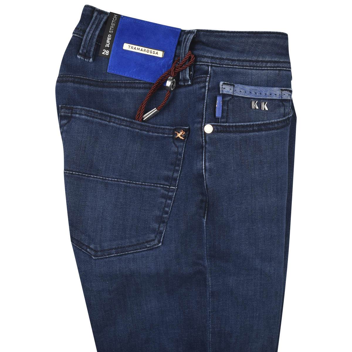 Tramarossa Blue Cotton Eme Ea Jeans