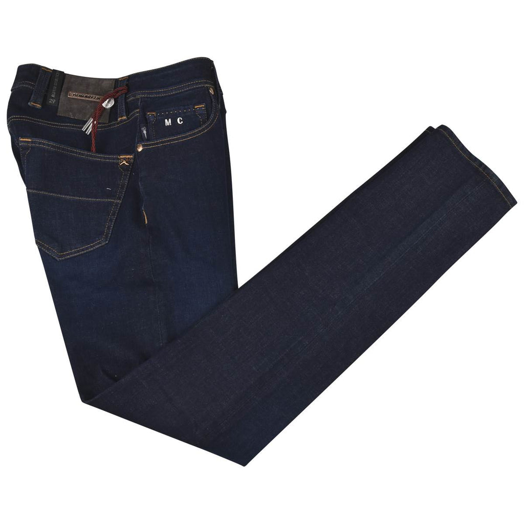 Tramarossa Tramarossa Dark Blue Cotton Pl Ea Jeans Dark Blue 000