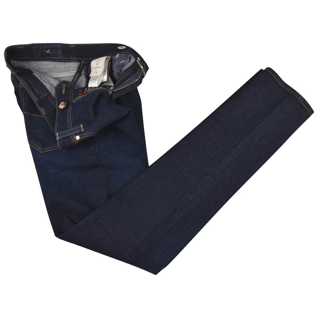 Tramarossa Tramarossa Dark Blue Cotton Pl Ea Jeans Dark Blue 001