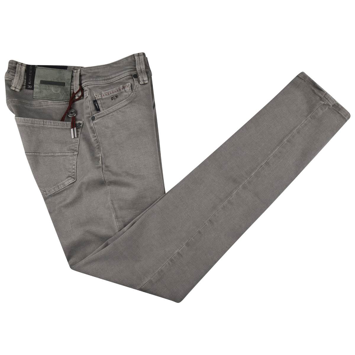 Tramarossa Tramarossa Gray Cotton Pl Ea Jeans Gray 000