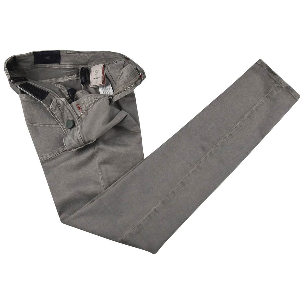 Tramarossa Tramarossa Gray Cotton Pl Ea Jeans Gray 001