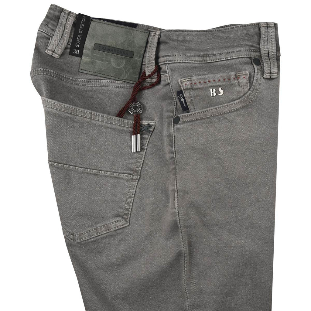 Tramarossa Gray Cotton Pl Ea Jeans
